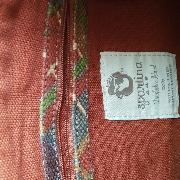 Spartina 449 Daufuskie Island Floral Plaid Crossbody - Picture 4 of 7